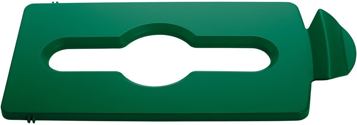 DEKSEL GEMENGD SLIM JIM RECYCLINGSTATION GROEN