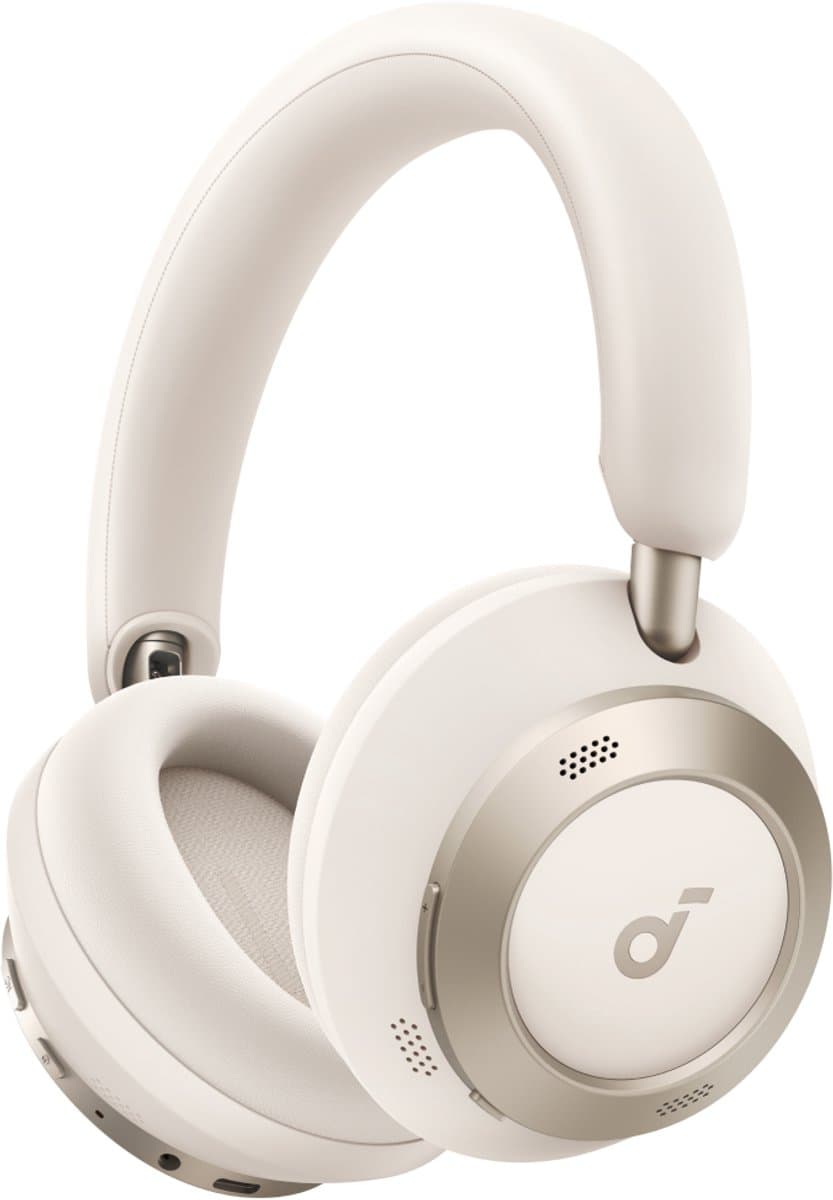 Soundcore Space One Pro crèmewit + hoesje