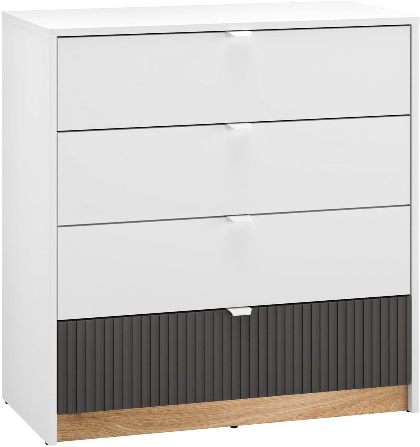 Selsey Torino – Dressoir met 4 lades, 82 cm