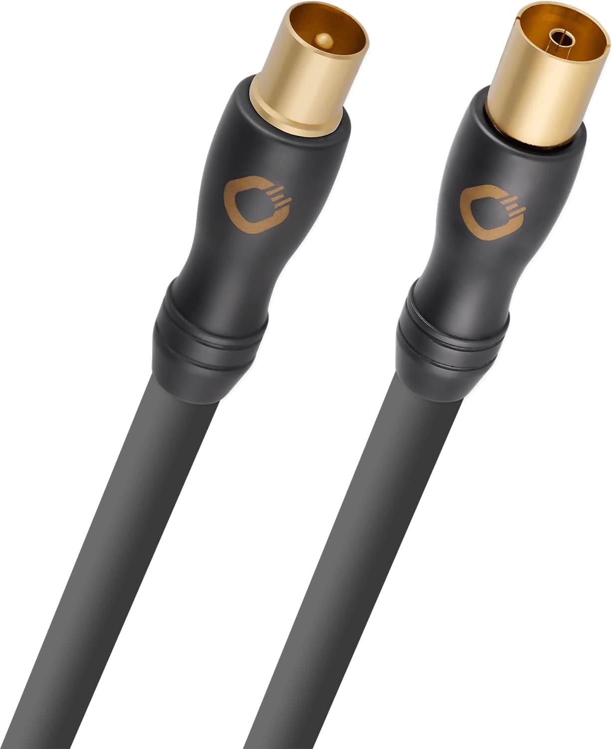 Oehlbach Transmission Shift Antennekabel 1m - 4K UltraHD Goud