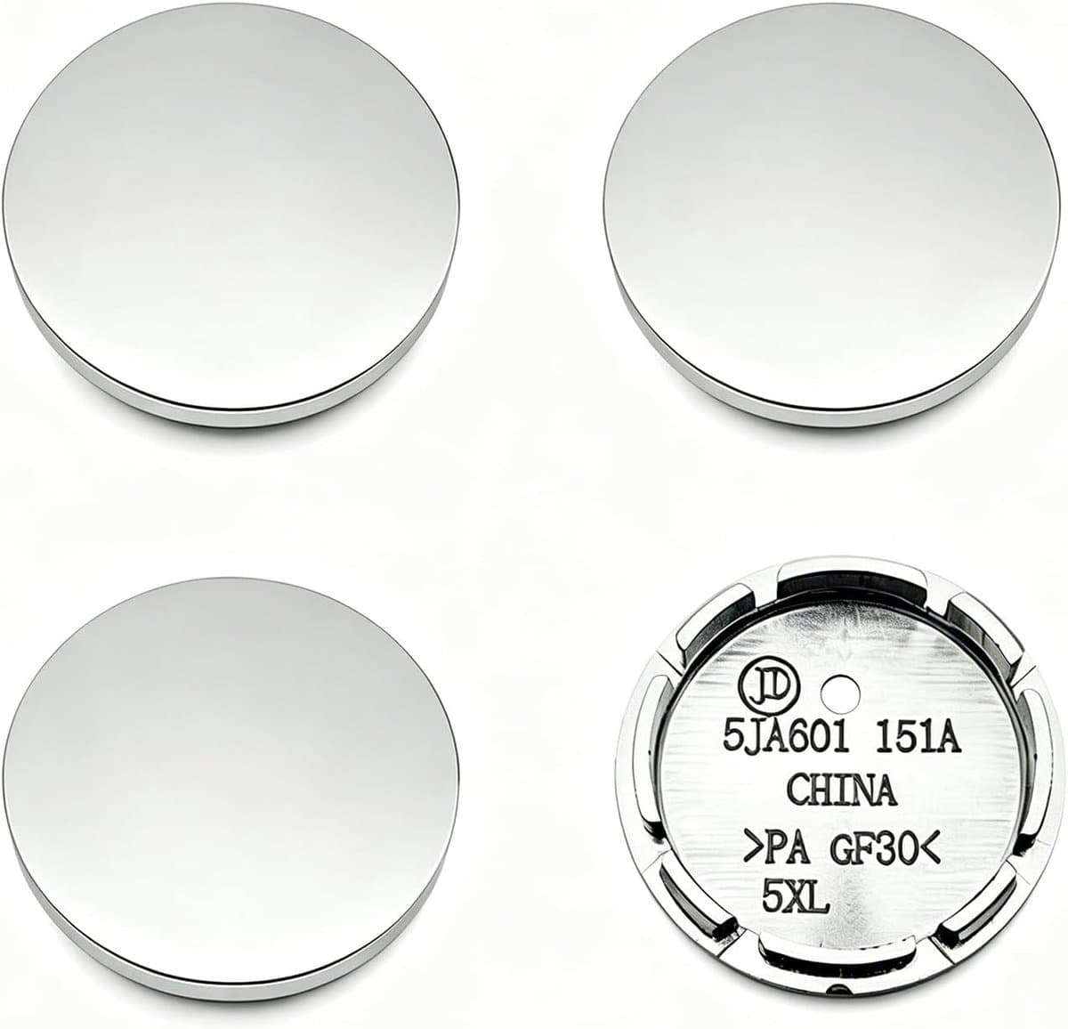 4 stuks universele wielnaafdoppen, naafdoppen, diameter 56 mm, ID