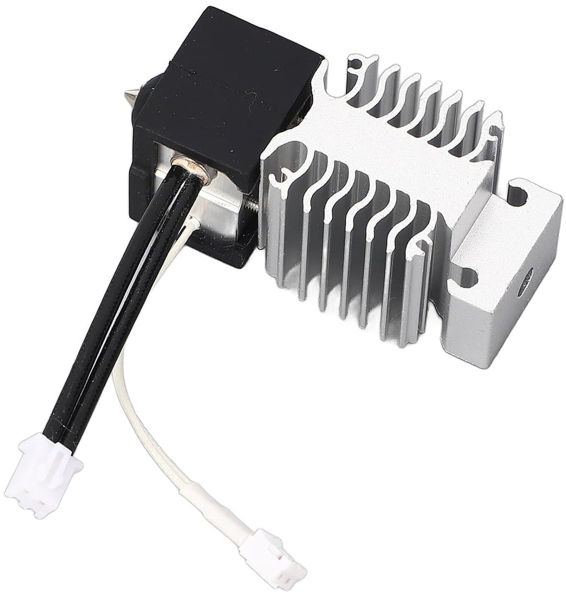 Lyrlody 3D-printer Keramische Verwarmingsblokset, 3D-printer Hotend Kit Verwarmingsblok met 260 ℃ Bimetaalmondstuk, voor Ender 3V3 SE PLA ABS PETG TPU