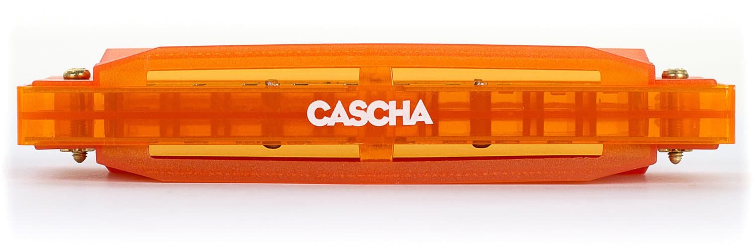 Cascha Verlag Fun Blues Mundharmonika Orange - Diatonische mondharmonica