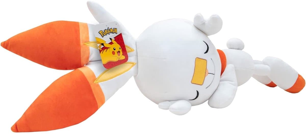 Pokémon Pluche - Slapende Scorbunny 45 cm