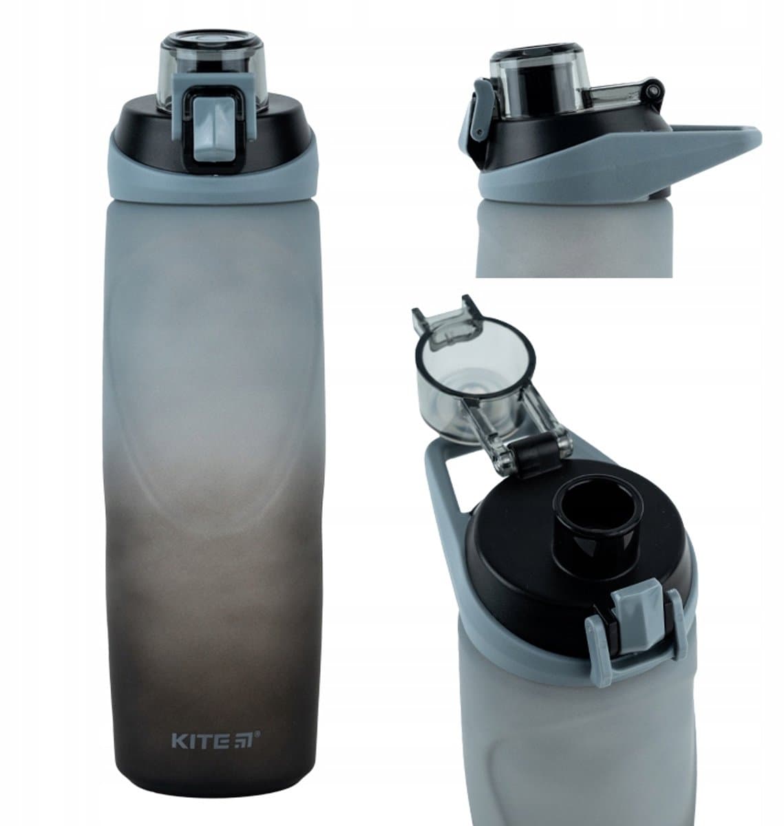 Kite Tritan Waterfles 760ml - Grijze Schoolfles