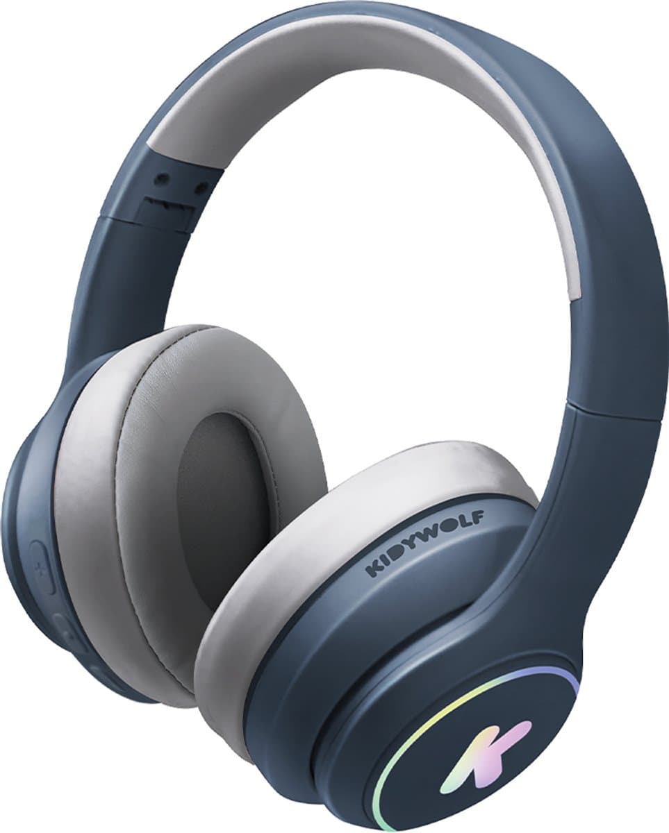 Kidywolf draadloze kinderkoptelefoon k-ears - blauw