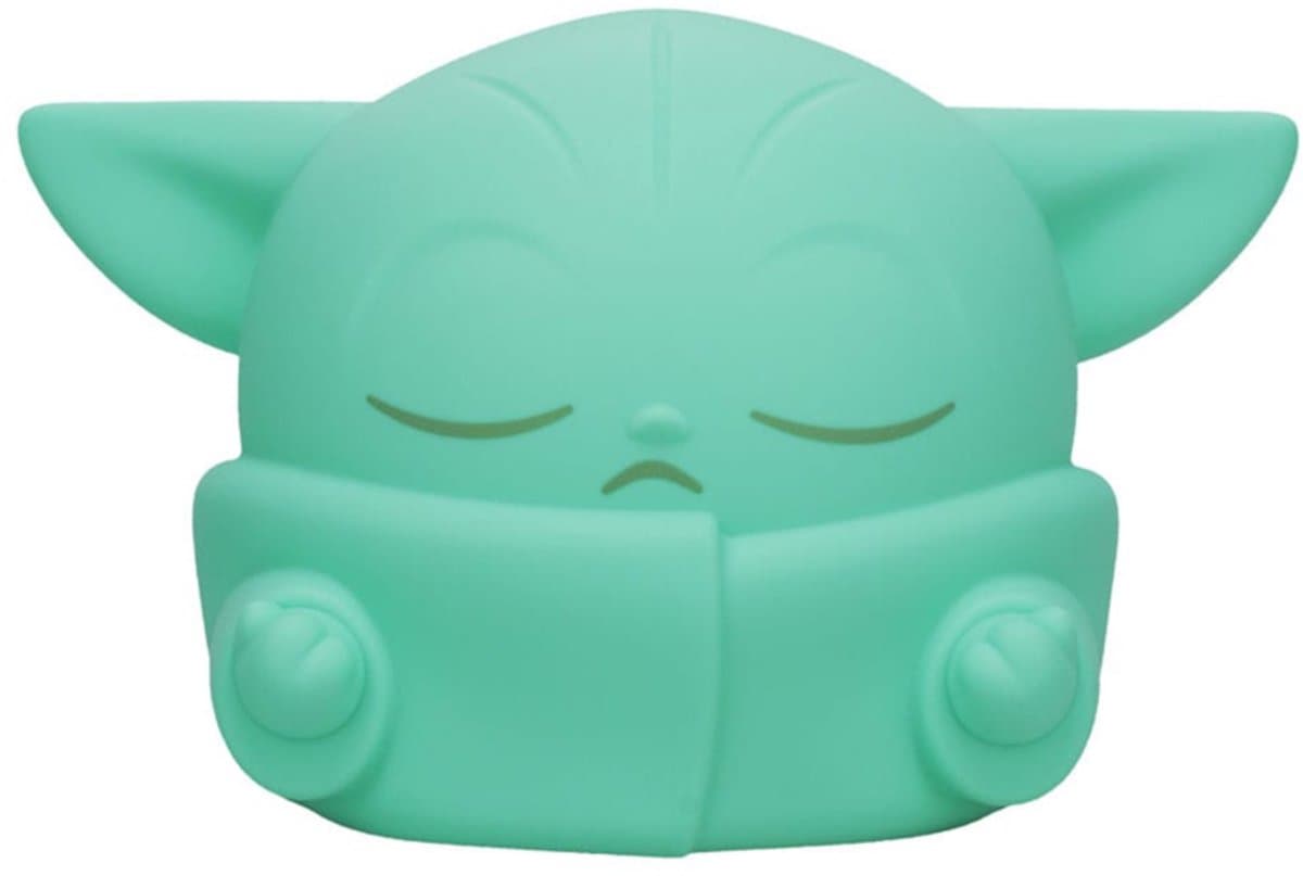 Star Wars The Mandalorian Grogu SquishyGlo Siliconen Nachtlamp – Oplaadbare LED Lamp met Timer – Paladone