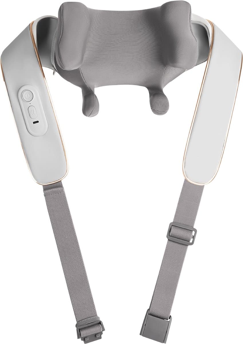 SKG – Shiatsu nek- en schoudermassager – Met warmtefunctie – H5 Mini – Grijs