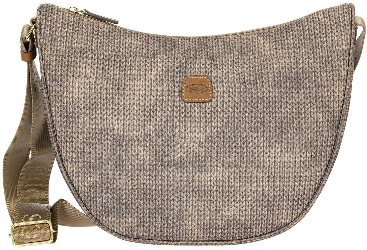 BRIC'S schoudertas X-Bag Shoulderbag Wool Nut bruine
