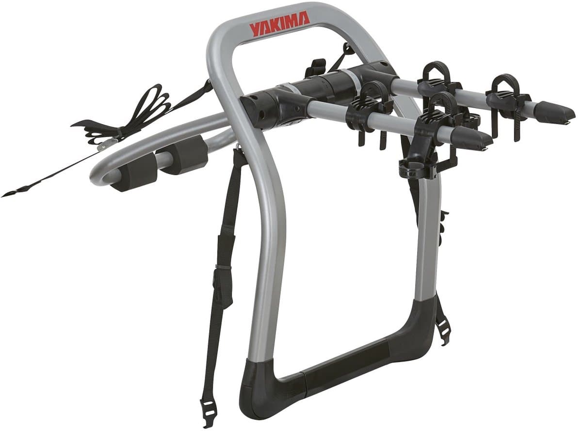 Fietsendrager voor achterklep geschikt voor Toyota Yaris (XP13) 2011-2020 3 & 5-deurs hatchback Yakima HalfBack 2