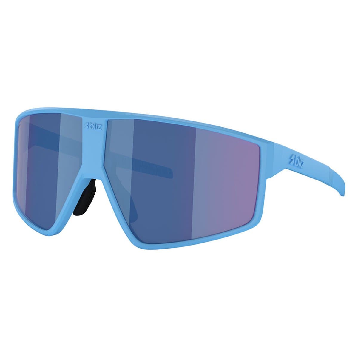 Bliz P002 Zonnebril Transparant Grey w Blue Mirror/CAT3 Man,Vrouw
