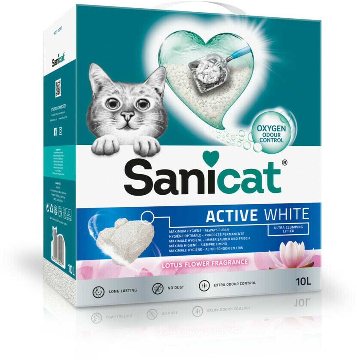 Sanicat Active Wit Lotusbloem 10 liter