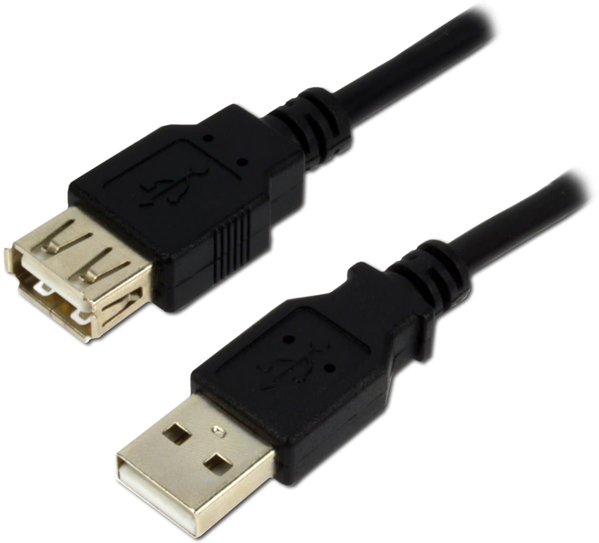 MCL MC922AMF-5M/N USB-kabel USB 2.0 USB A Zwart
