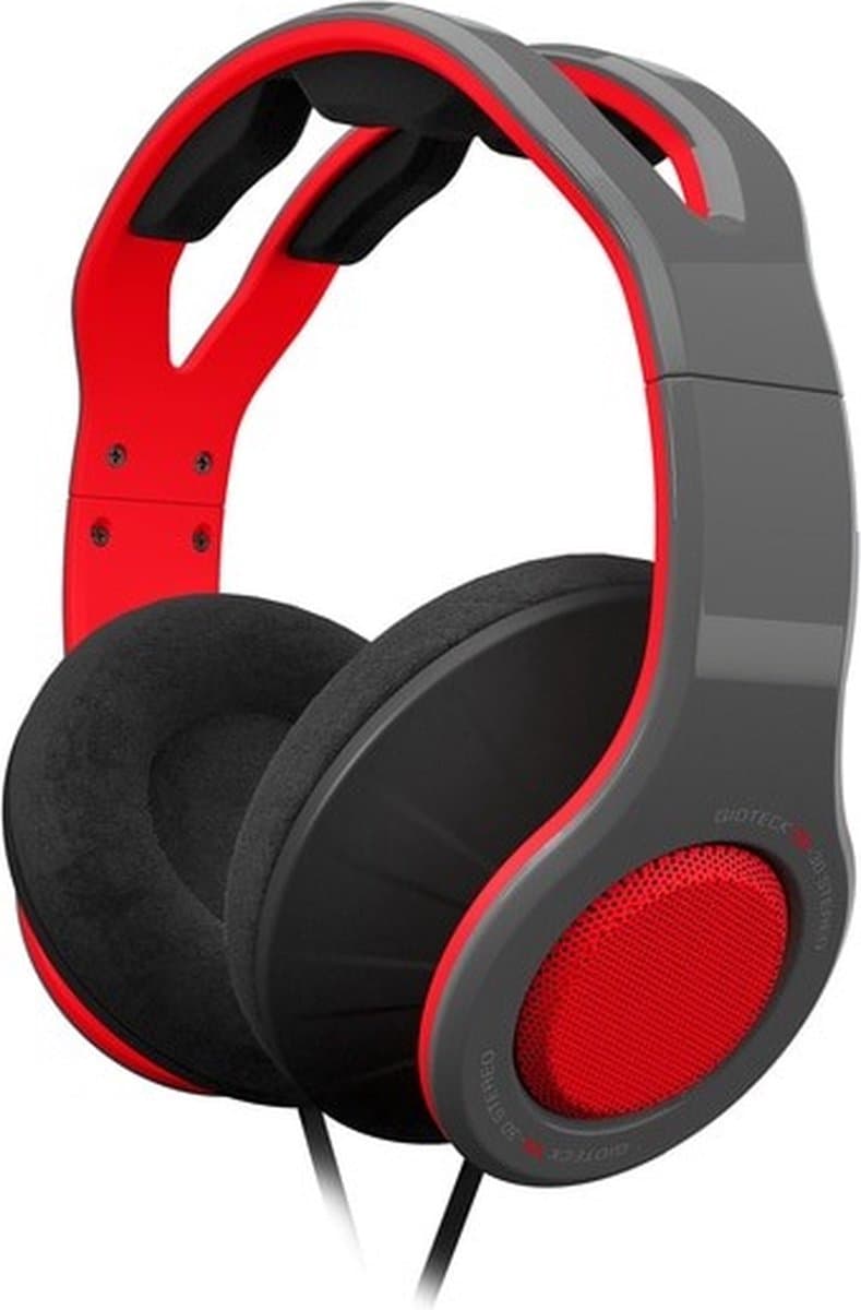 Gioteck TX30 Headset - Switch - Zwart & Rood