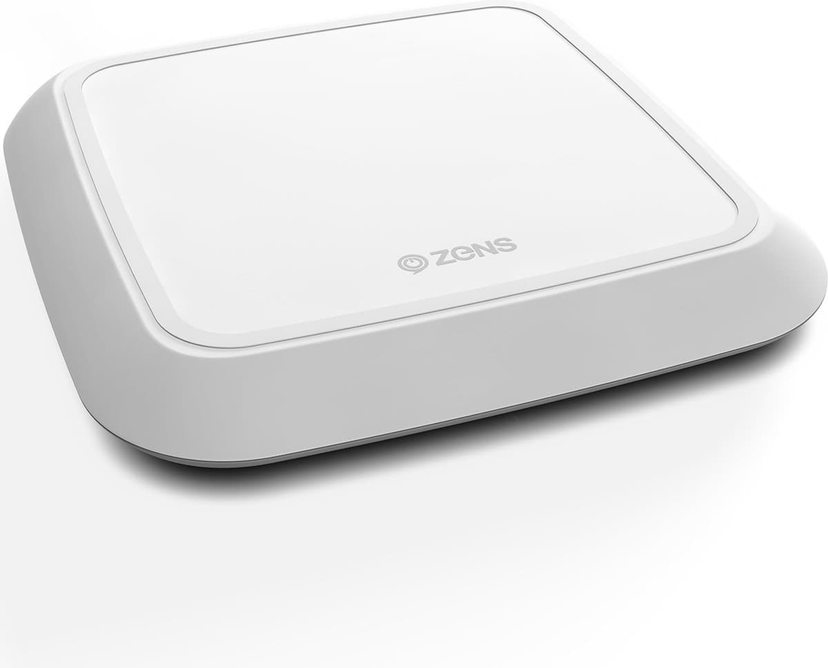 Zens Single Wireless Charger - Draadloze oplader - Met laadkabel - 10 Watt - Wit
