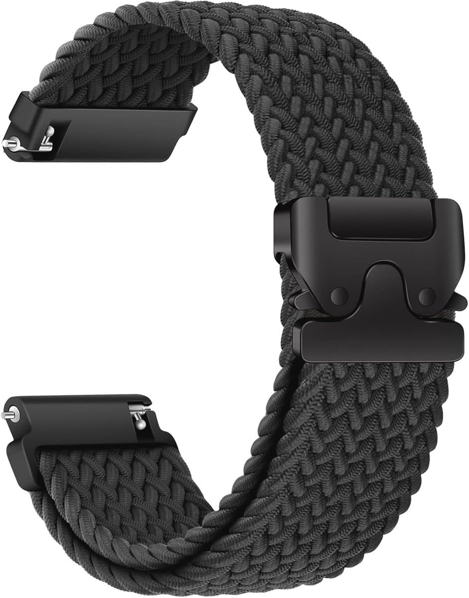 Elastische Verstelbare Geweven Nylon Horlogeband voor Smartwatches en Klassieke Horloges