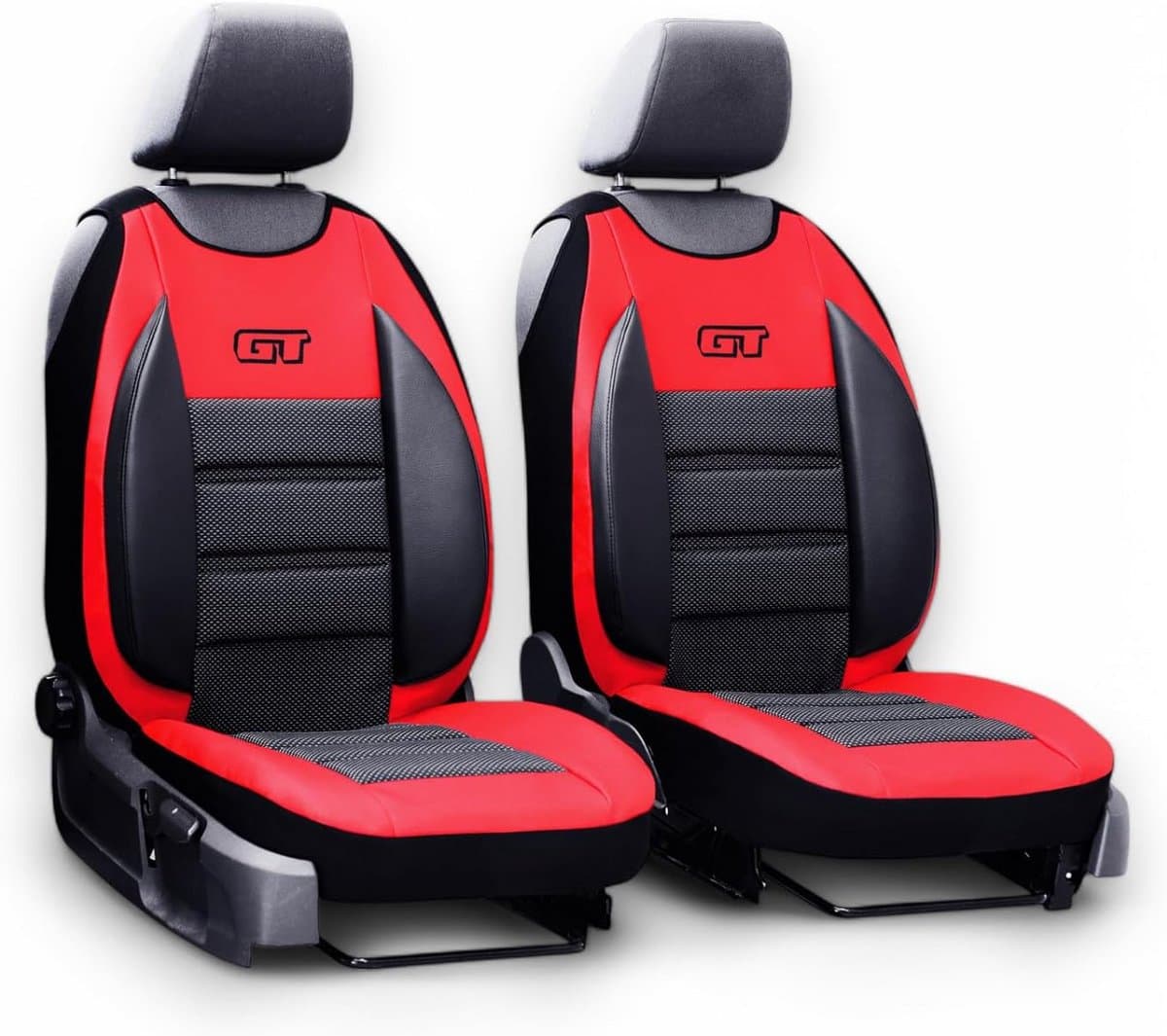 Ergonomische Autostoelhoezen Universeel - Hoogwaardig Kunstleer - 2 Stuks - Bescherming & Comfort