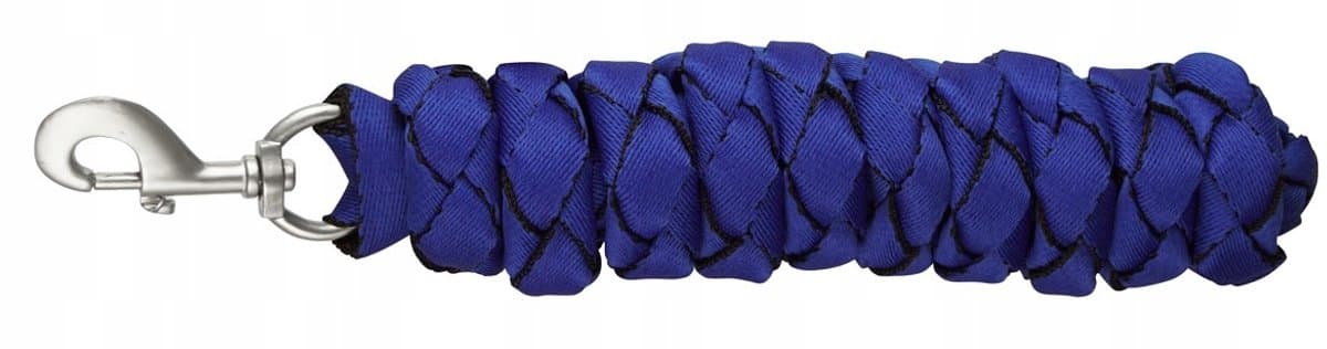 YORK FLUO Halsterlijn Blauw - Veiligheid en Stijl voor uw Paard