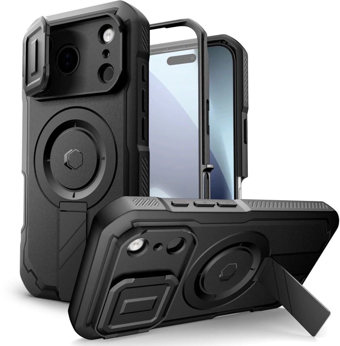 Tech-Protect Kevlar Hoesje Voor Iphone 17 Pro Magsafe Bescherming