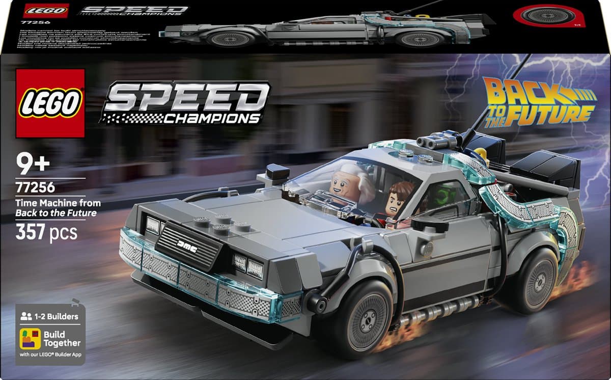 LEGO Speed Champions Tijdmachine uit Back to the Future 77256