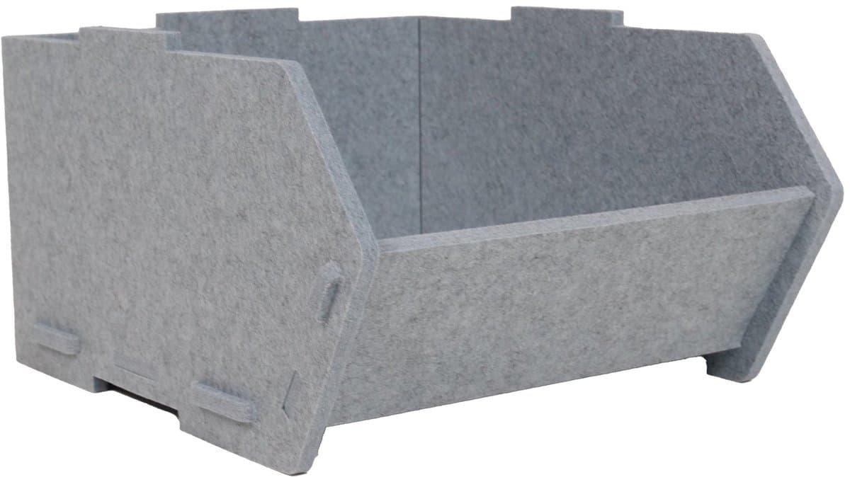 Kidsdepot storage box Mason - grey
