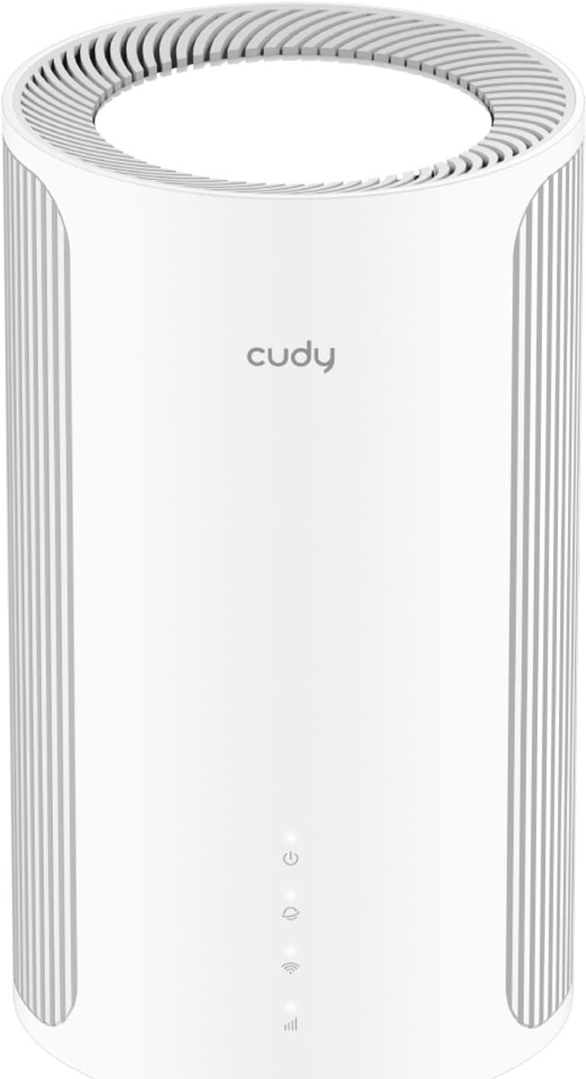 Cudy P2 draadloze router 2.5 Gigabit Ethernet Dual-band (2.4 GHz / 5 GHz) 5G Wit