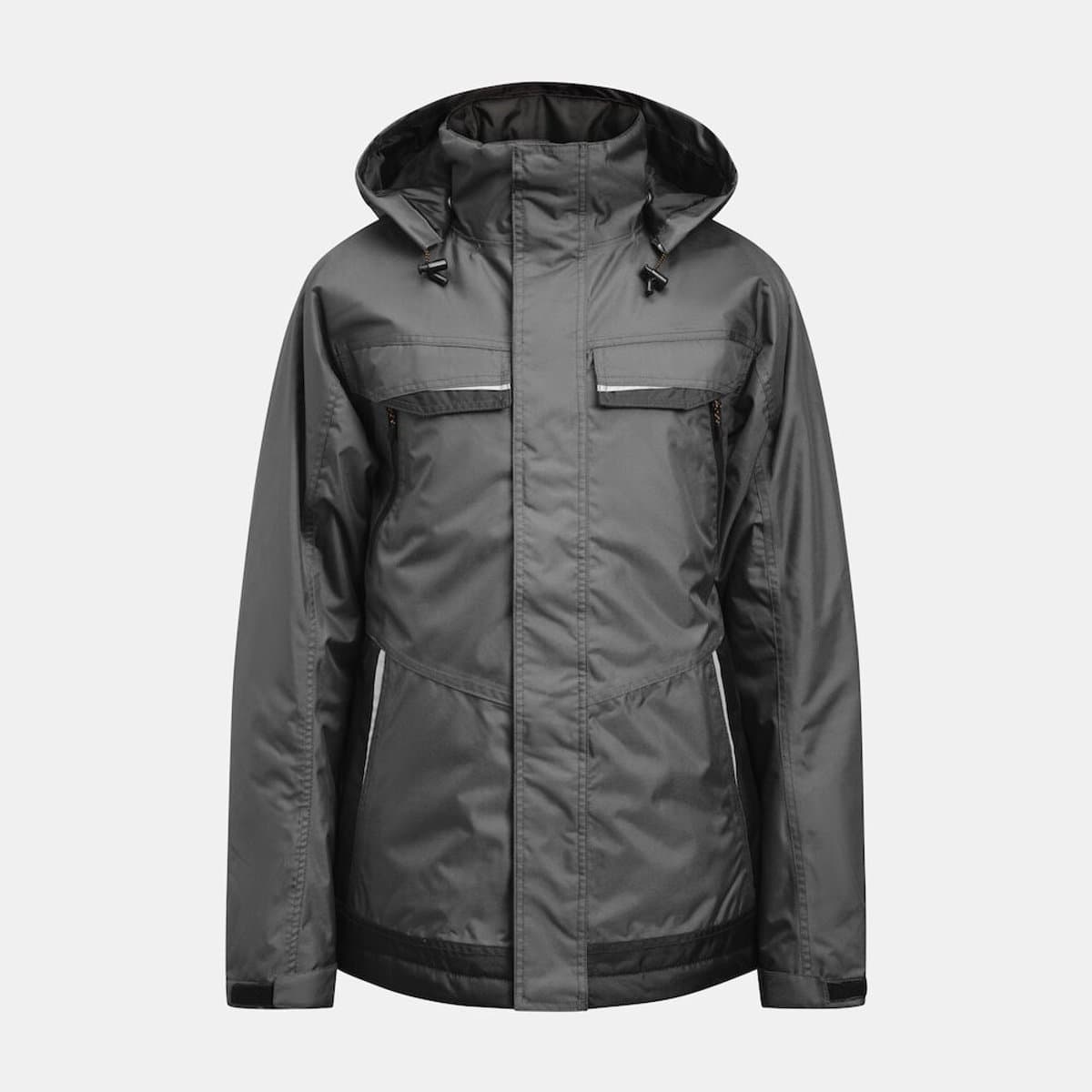 Jobman 1384 Winter Jacket 65138436 - Donkergrijs/Zwart - 3XL