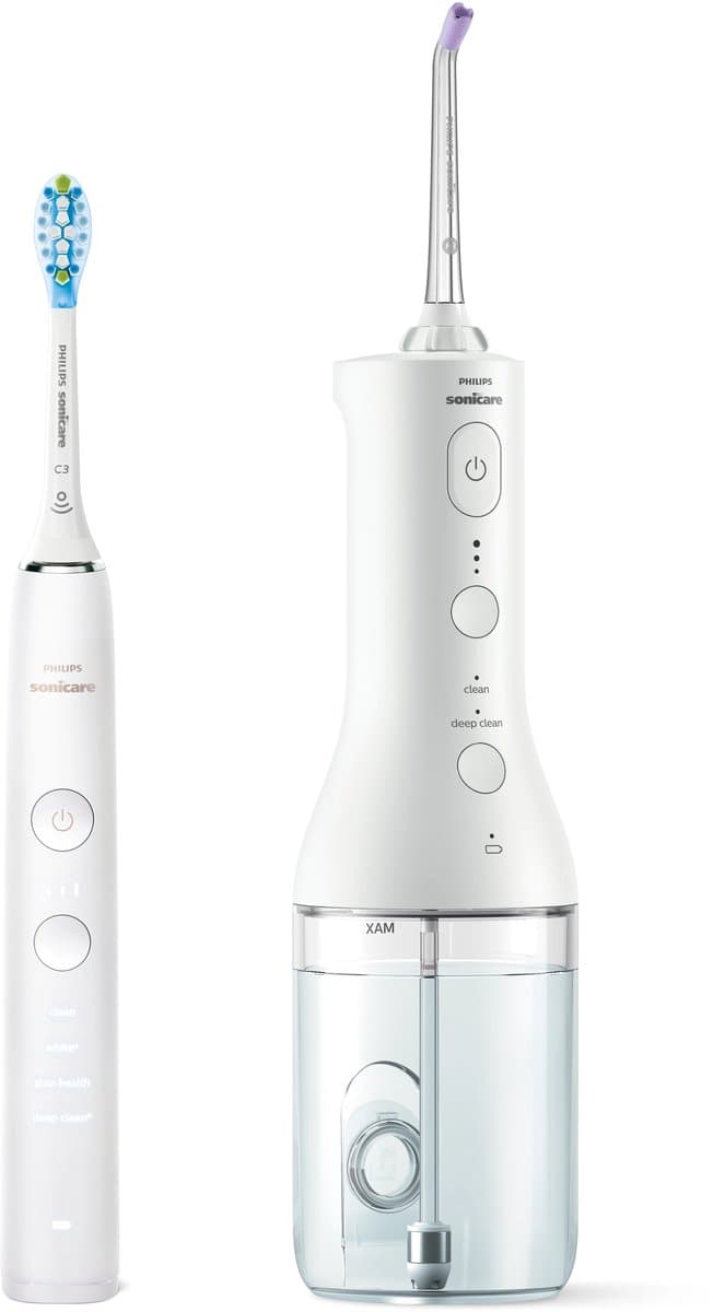 Philips Sonicare DiamondClean 9000 HX3886/41 + Power Flosser