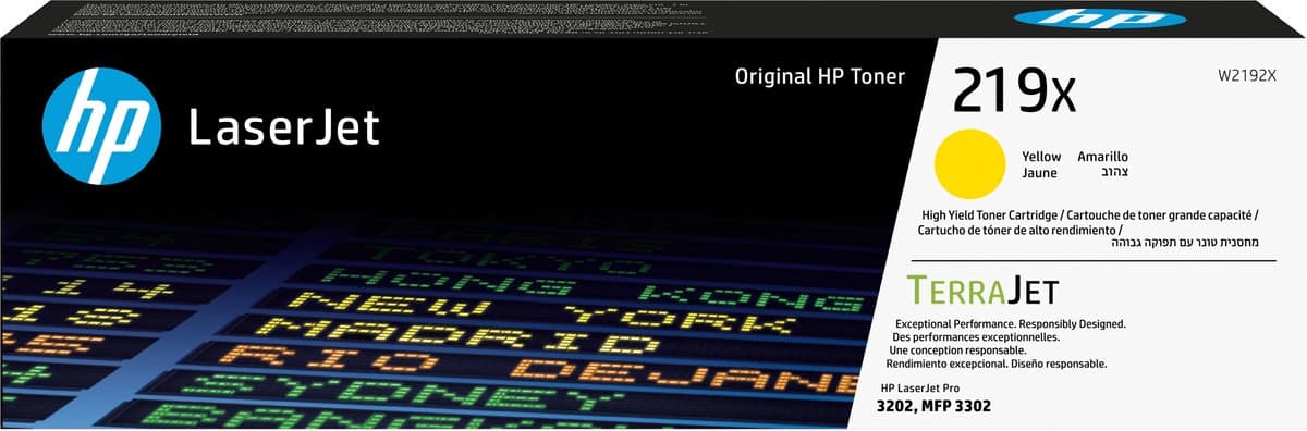 HP 219X LaserJet XL Toner Geel