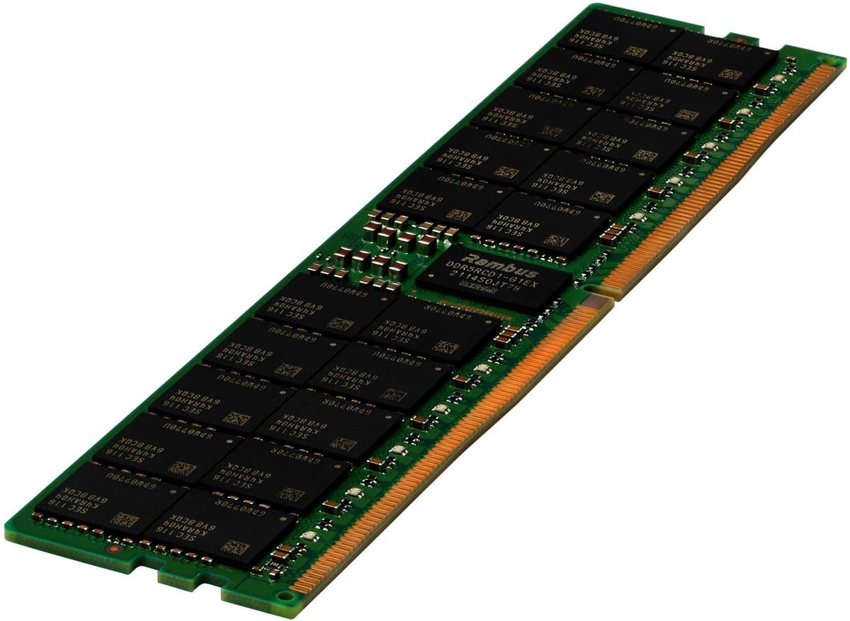 HPE 32GB (1x32GB) Dual Rank x8 DDR5-6400 CAS-52-52-52 EC8 Registered Smart Memory Kit geheugenmodule 6400 MT/s 288-pin DIMM ECC