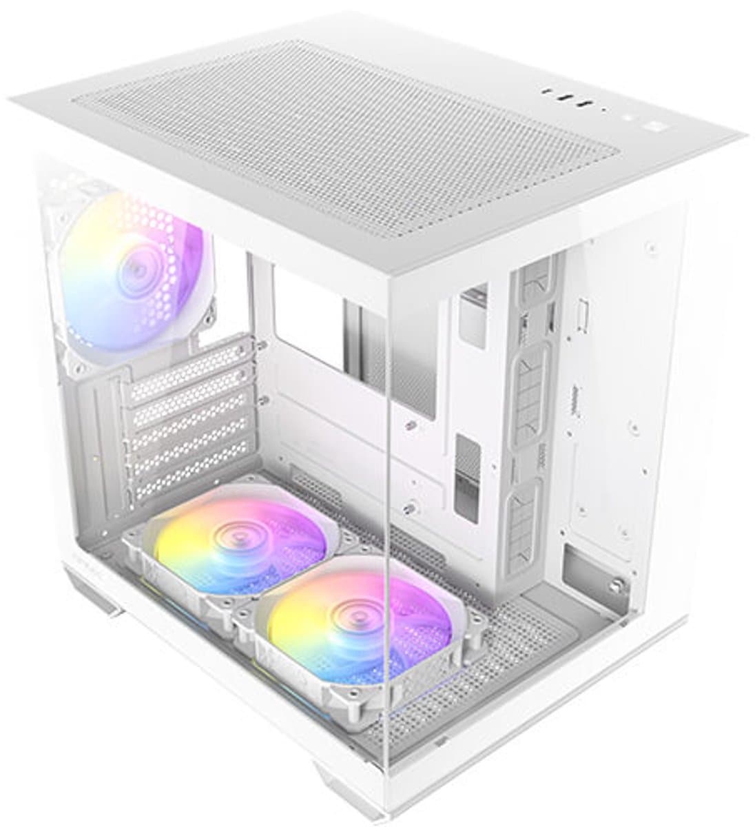 Antec 0-761345-10218-6 computerbehuizing Mini Tower Wit