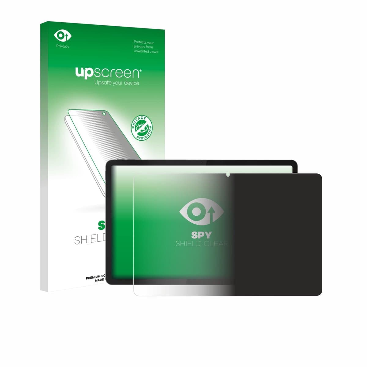 upscreen - privacy screenprotector voor Lenovo Tab K12 ZAGJ0153SE - Folie Beschermfolie Blauwlichtfilter