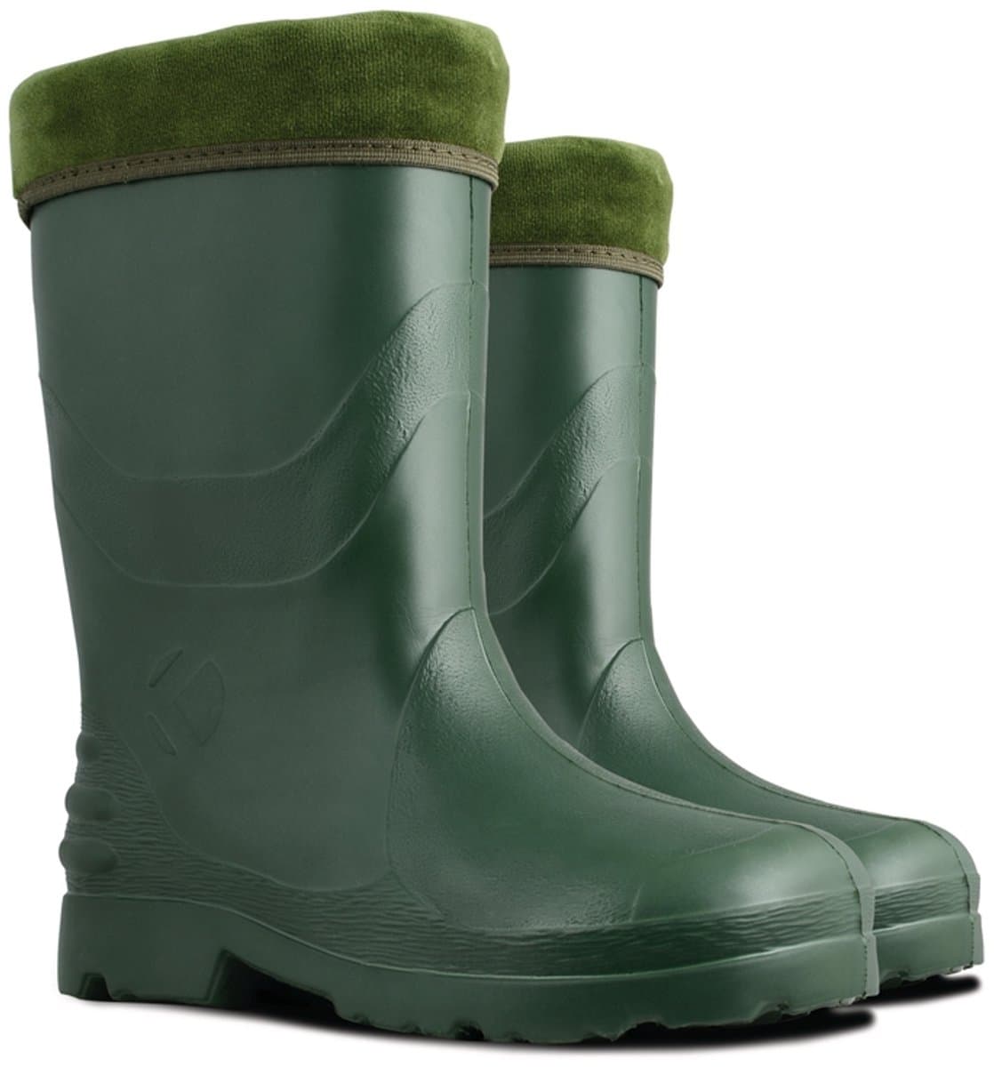 KOLMAX - Regenlaarzen - Met Ocieplacz - EVA Materiaal - Czarno-Różowy