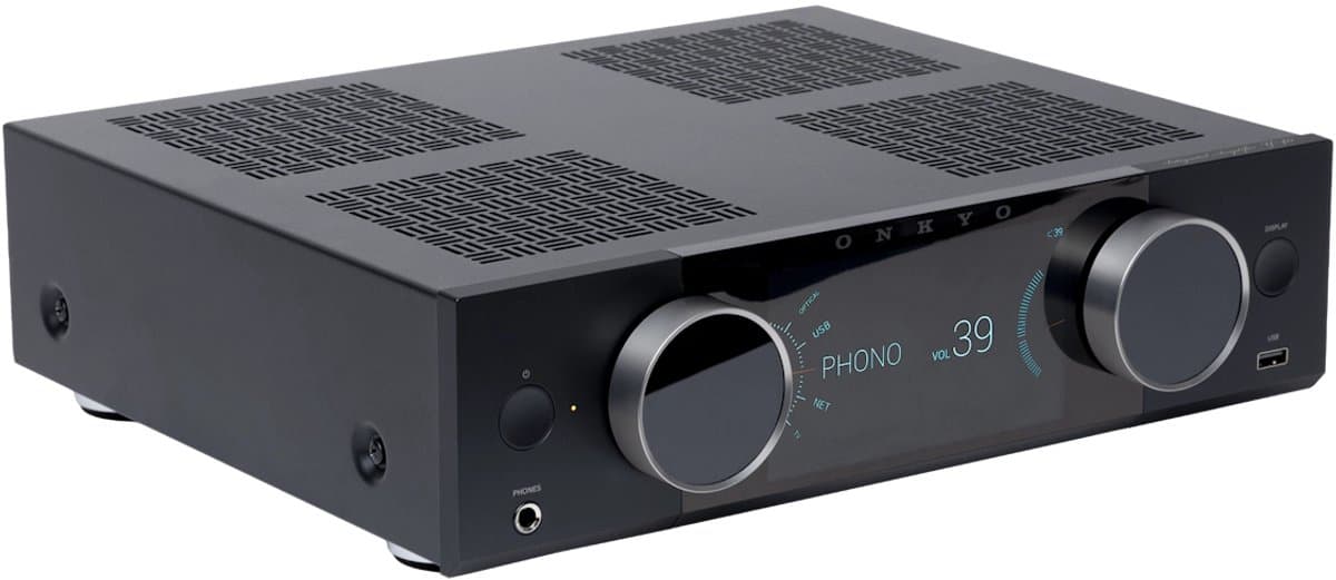 Onkyo Muse Y-40B stereo versterker met ingebouwde audio streamer