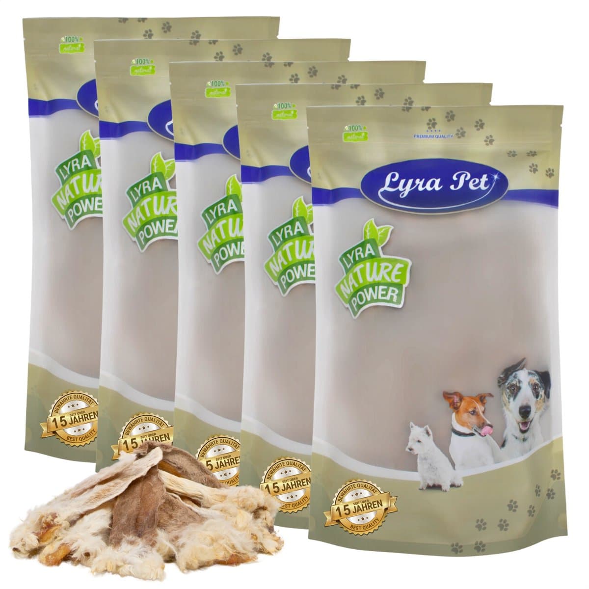 5 kg Lyra Pet® konijnenoren met vacht