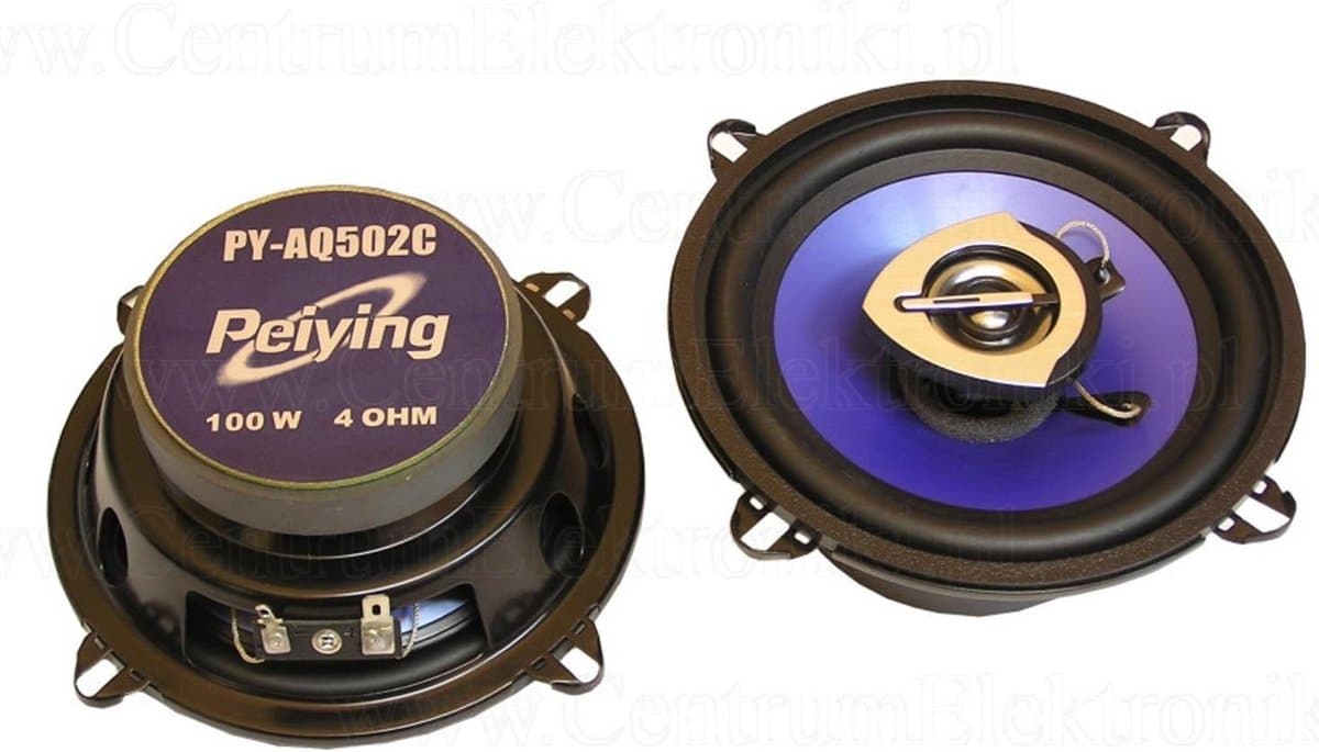 2-Weg Autoluidsprekers 13 cm - 100 Watt