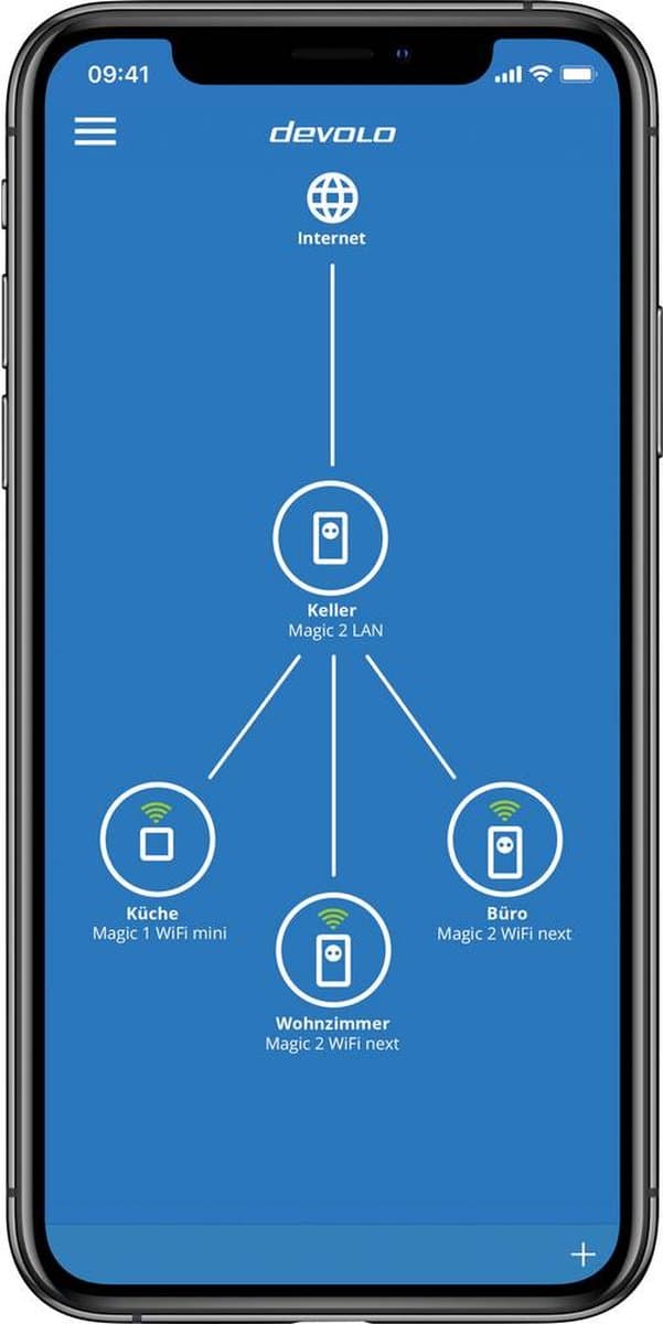 Devolo Magic 2 Powerline WiFi starterkit 2.4 GBit/s