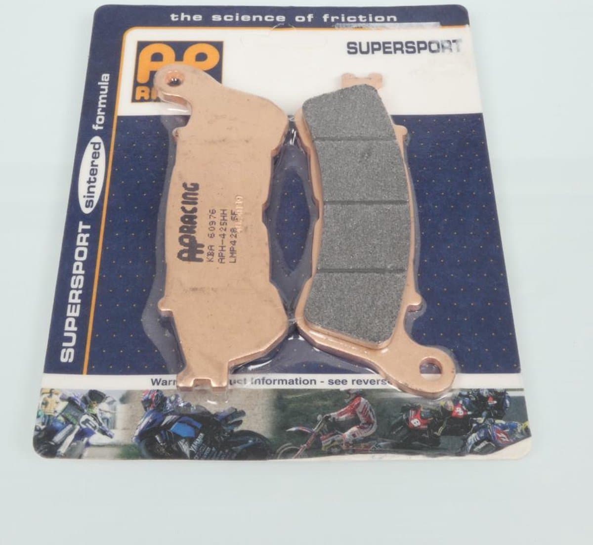 Ap Racing remblok voor Honda 500 CBF ABS motorfiets 2004 tot 2007 AVG / AVD nieuw