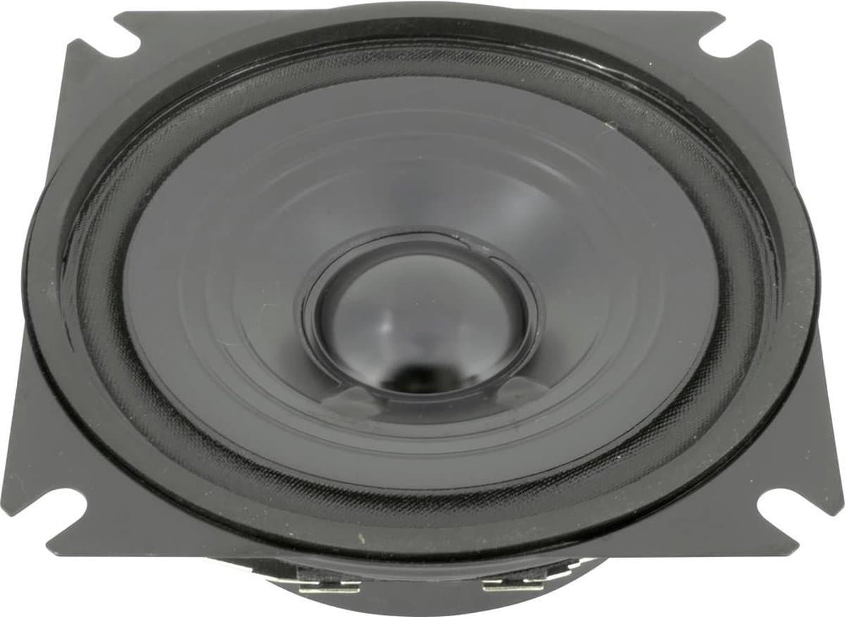Visaton SL 87 FS - 8 Ohm 3.3 inch 8 cm Breedband-luidspreker 8 Ω Zwart Kunststof membraan