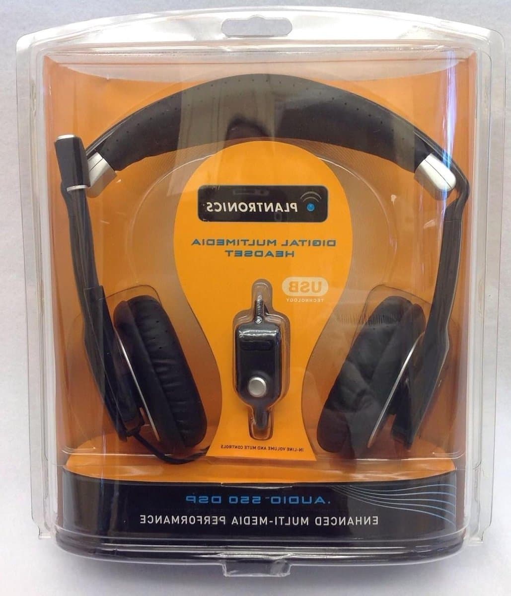 PC Headset - Multimedia Headset - Online Communicatie - Ruisonderdrukkende Microfoon - 40 mm Drivers - Zwart