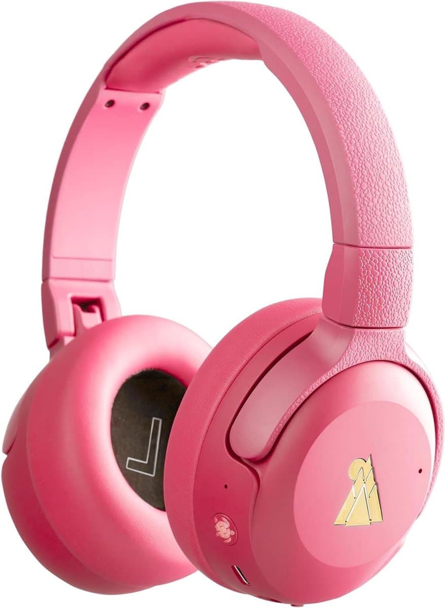 Draadloze Over-Ear Hoofdtelefoon - Opvouwbare Koptelefoon - Muziek Delen - Volume Limiet 85dB - 30 Uur Batterij - Roze
