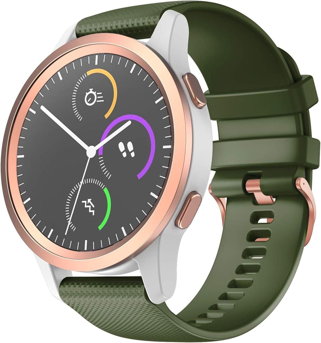 Verstelbare 18mm Snelsluiting Horlogeband voor Diverse Smartwatches en Sporthorloges, Comfortabel en Duurzaam