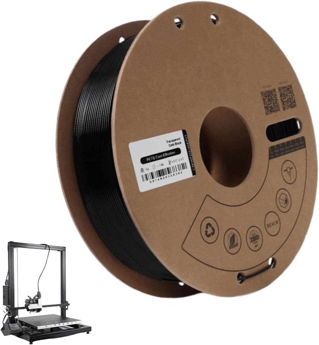 3D Printfilament - Printerdraad - Modelbouw - Hoge hardheid - 1.75 mm - Zijdeglans