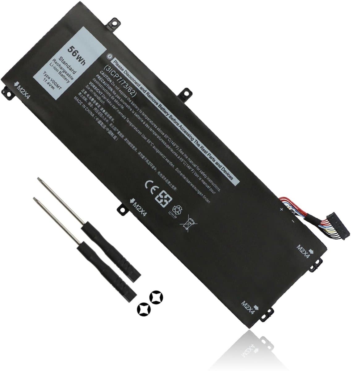 SolidKeus - Oplaadbare Accu voor Dell Vostro en XPS