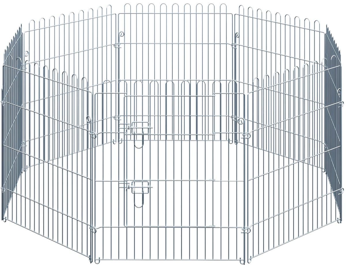 Puppyren, puppykooi, puppyafscheiding, 8-delige set, L 63 x H 76 cm