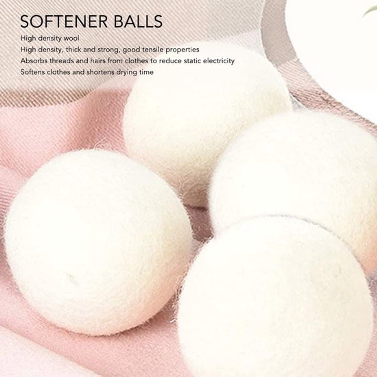 Wol drogen ballen - Onf3 - 6 stukken - kleding wasdroger