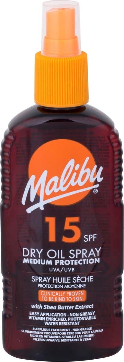 MALIBU 200ML SPF 15 DROGE OLIE SPRAY