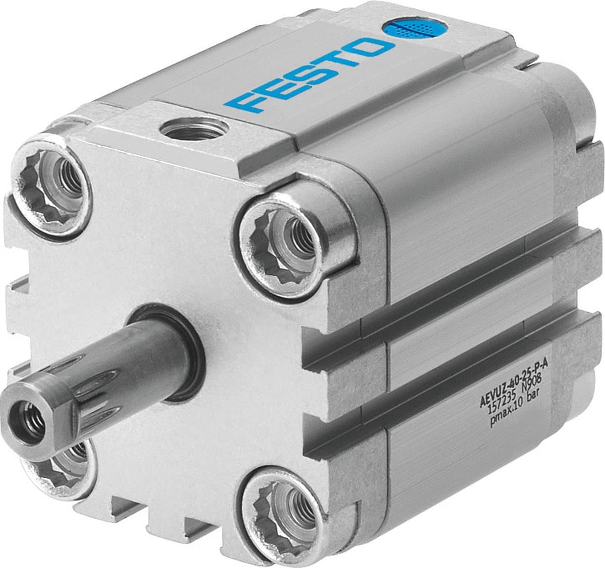 Festo Compacte Cilinder 40mm Boring 25mm Slag Enkelwerkend - 157235 - P2G3V