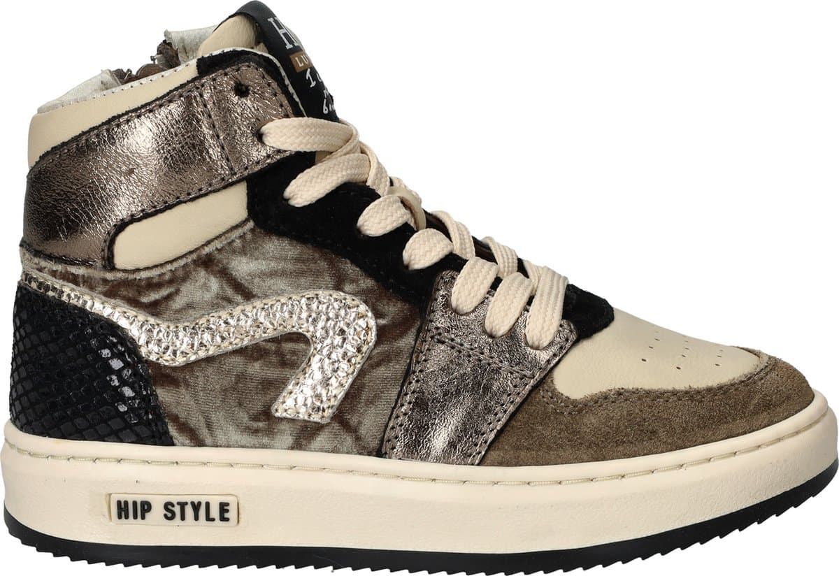 HIP Style Sneakers - Meisjes - Taupe - Maat:29
