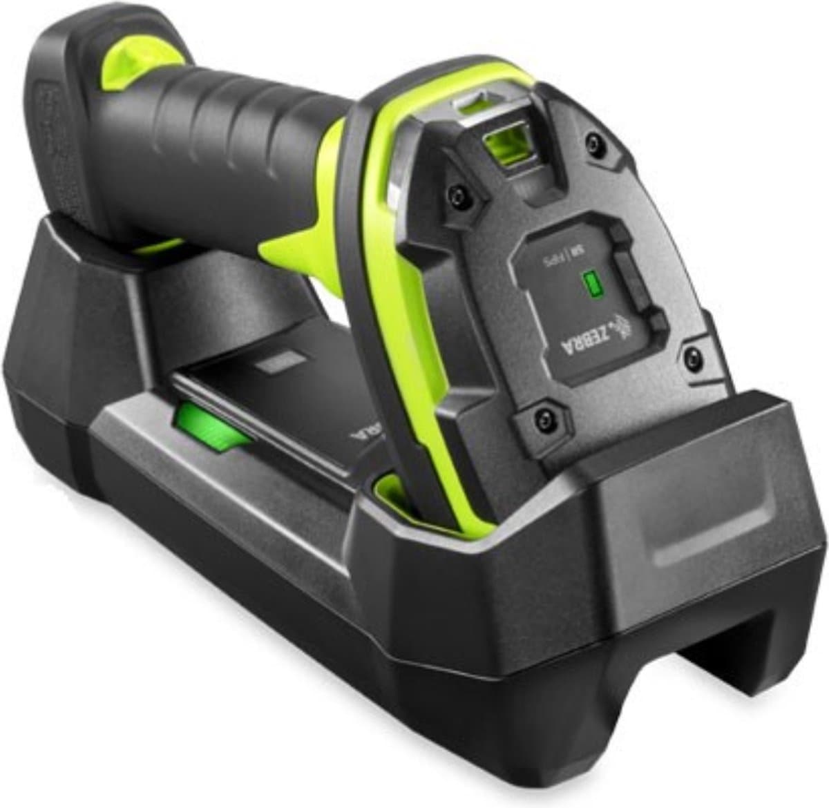 Zebra LI3678-ER, BT, 1D, ER, multi-IF, FIPS, kabel (USB), zwart, groen